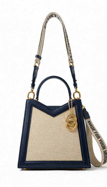 The P|M Apex Structural Top-Handle - Sand & Navy Edition