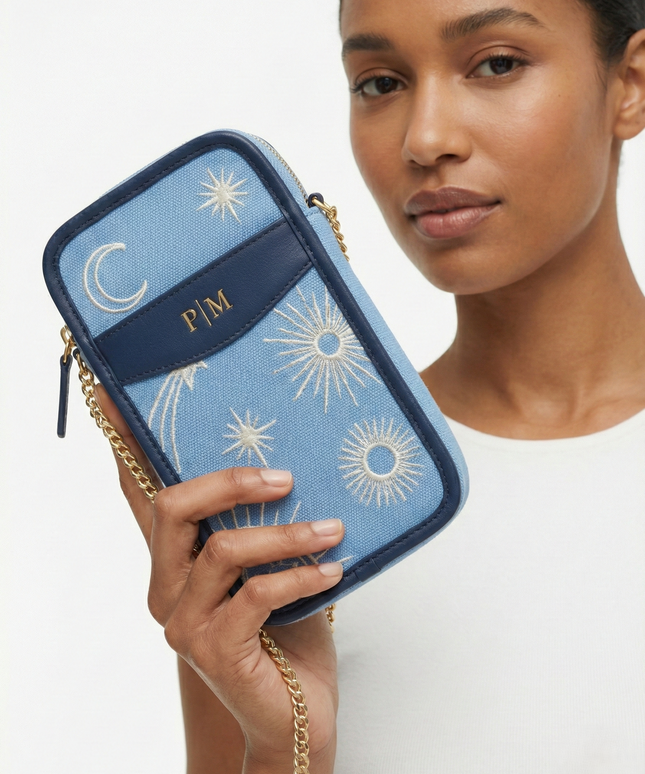 The P|M Starlight Tech Pouch - Céleste Galaxy Edition