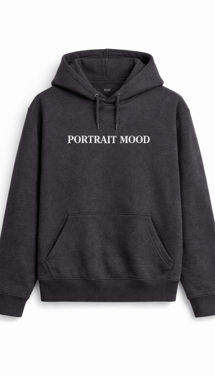 The P|M Studio Logo Hoodie - Charcoal Heather Edition