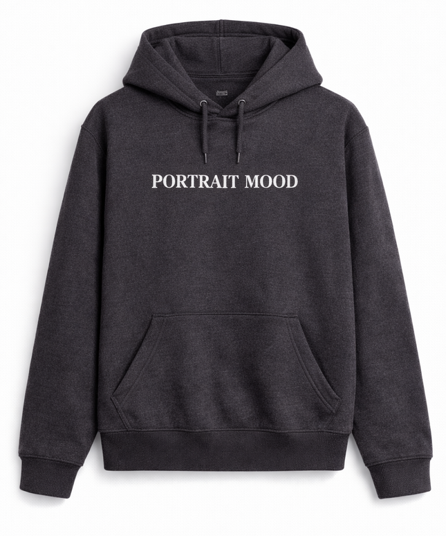 The P|M Studio Logo Hoodie - Charcoal Heather Edition