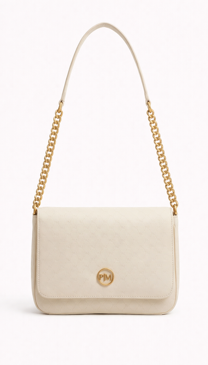 The P|M Icon Quilted Flap - Alabaster Edition