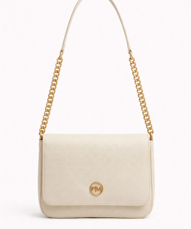 The P|M Icon Quilted Flap - Alabaster Edition