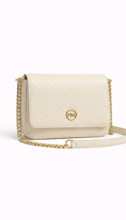 The P|M Icon Quilted Flap - Alabaster Edition