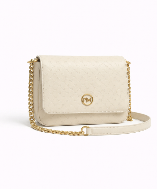 The P|M Icon Quilted Flap - Alabaster Edition