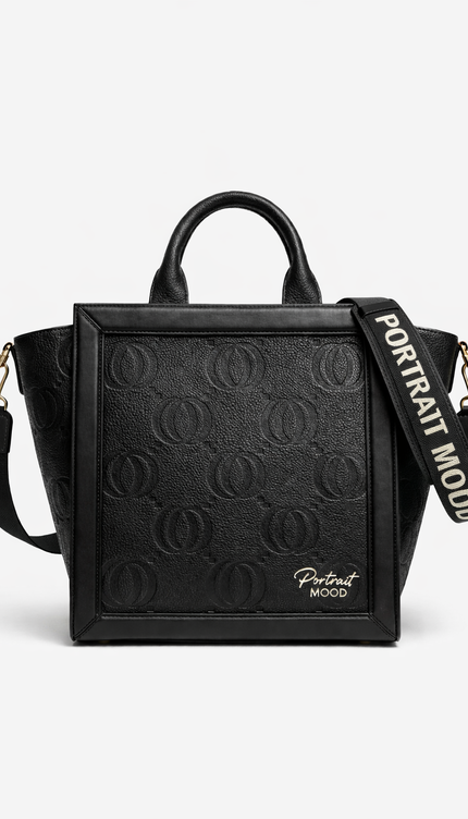 The P|M Legacy Winged Tote - Shadow Leather Edition