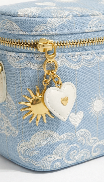 The P|M Orbit Vanity Crossbody - Céleste Toile Edition