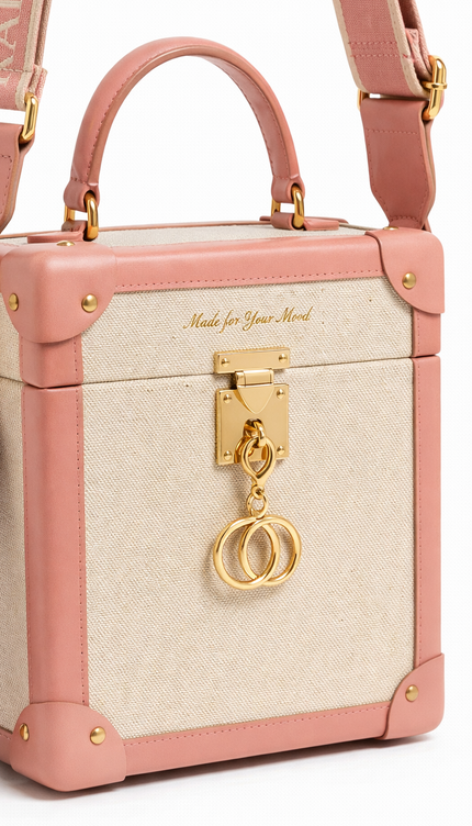 The P|M Vault Trunk Vanity - Blush & Sand Edition