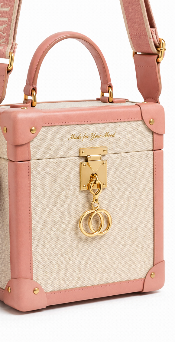 The P|M Vault Trunk Vanity - Blush & Sand Edition