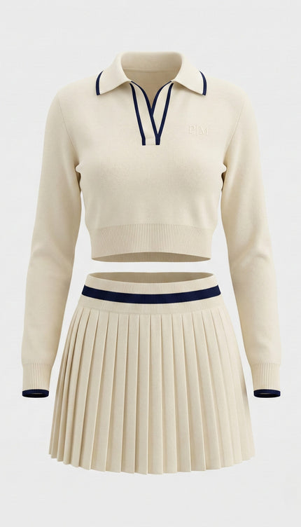 PORTRAIT MOOD – Heritage Knit Court Set