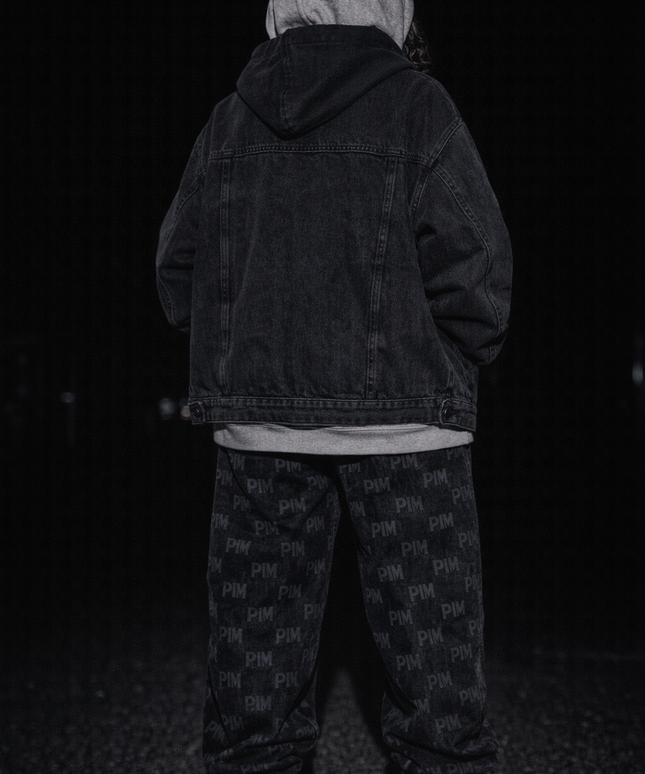 The PIM Noir Monogram Utility Cargo