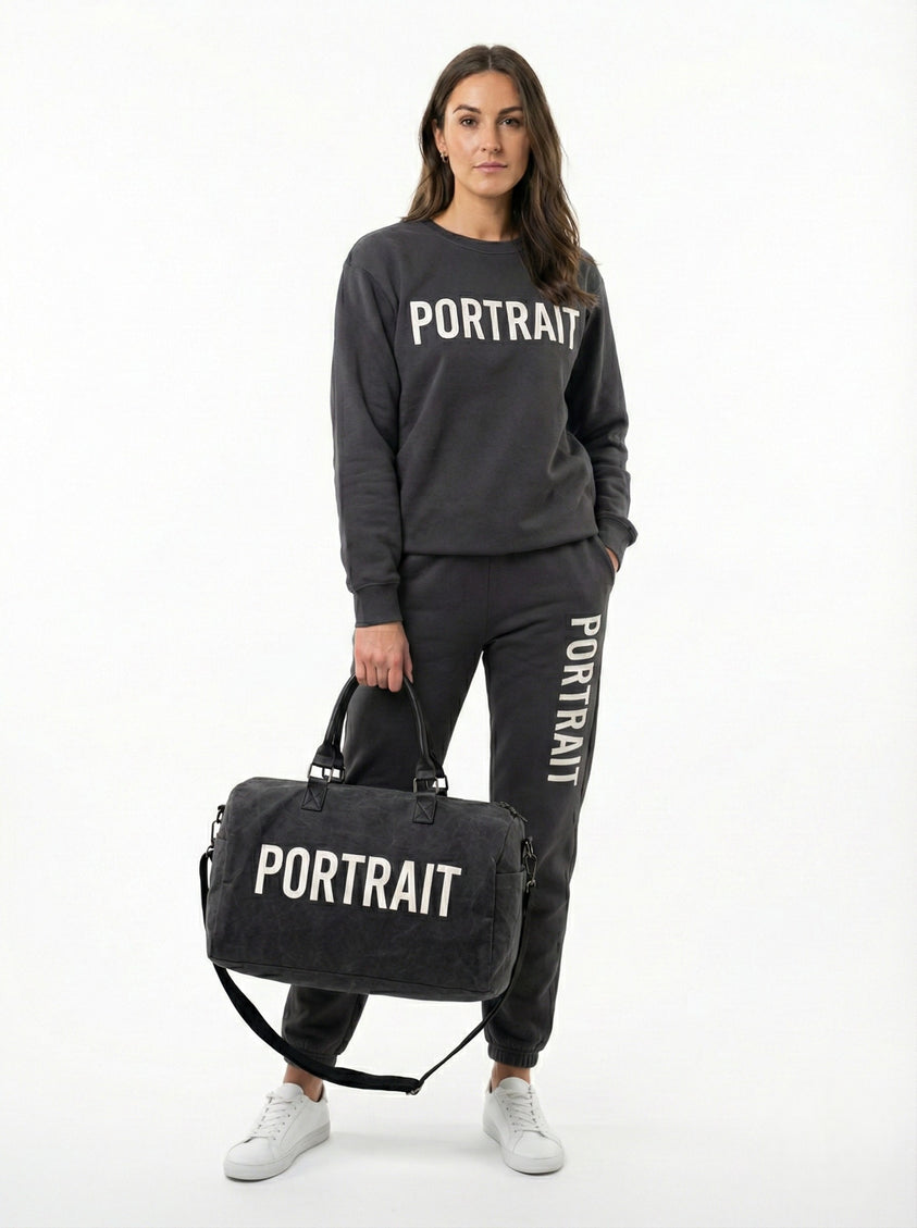 THE PORTRAIT VOYAGER DUFFEL – Charcoal Edition