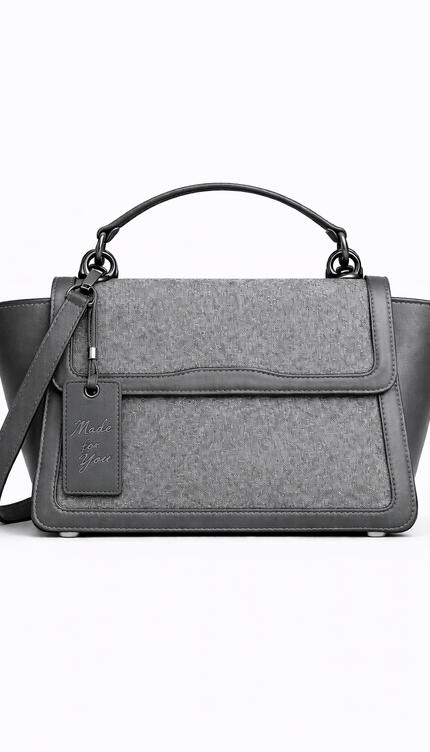 P|M BALANCE Grand Top Handle - Graphite Grey Minimalist Edition (Two Detachable Straps)