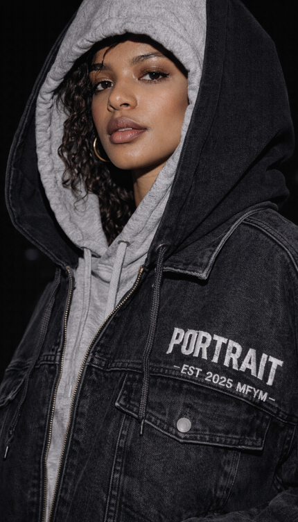 The PM Hybrid Heritage Portrait Trucker