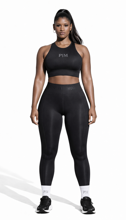 The P|M Tonal Identity High-Neck Bra