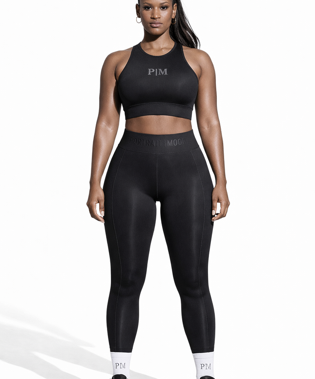 The P|M Tonal Identity High-Neck Bra