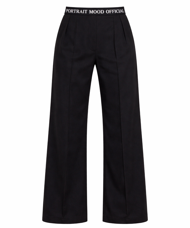 The P|M Authority Branded Waistband Trouser - Noir Edition