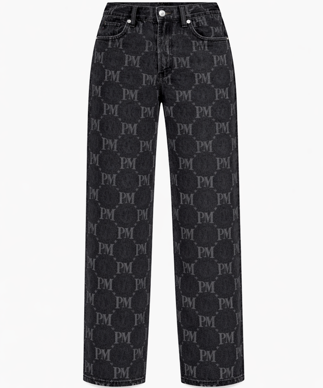 The P|M Signature Monogram Denim - Vintage Noir Edition