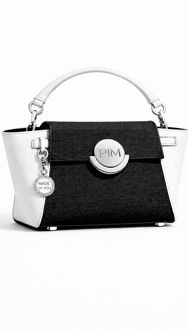 P|M ALLURE Top Handle - Noir & Optic White Chrome Edition