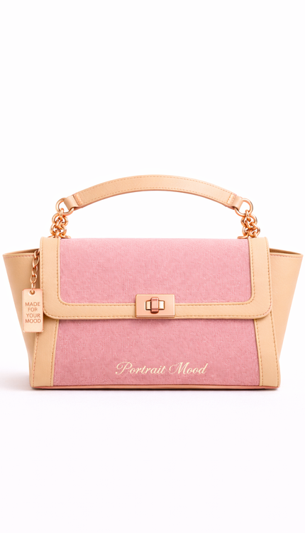 P|M PRETTY Top Handle - Rosewater & Bisque Top Handle (Signature Edition)