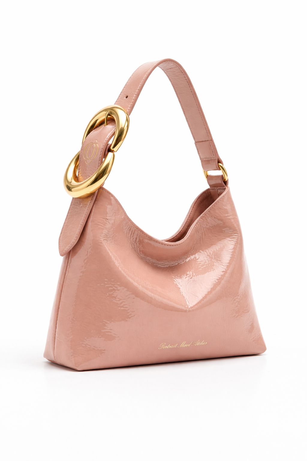 P|M Lumière Shoulder Bag — Nude Rosé