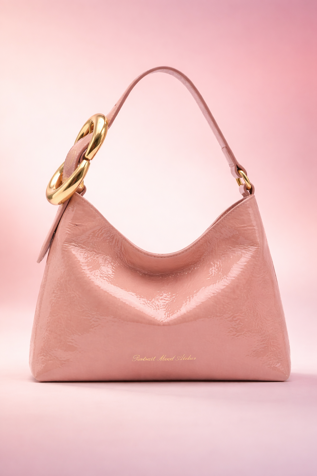 P|M Lumière Shoulder Bag — Nude Rosé