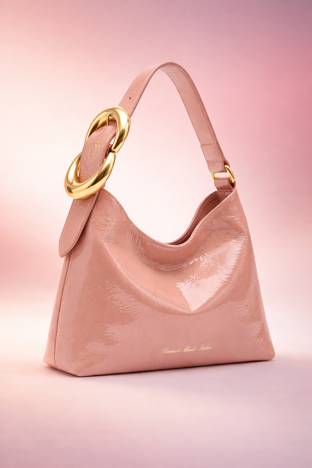 P|M Lumière Shoulder Bag — Nude Rosé