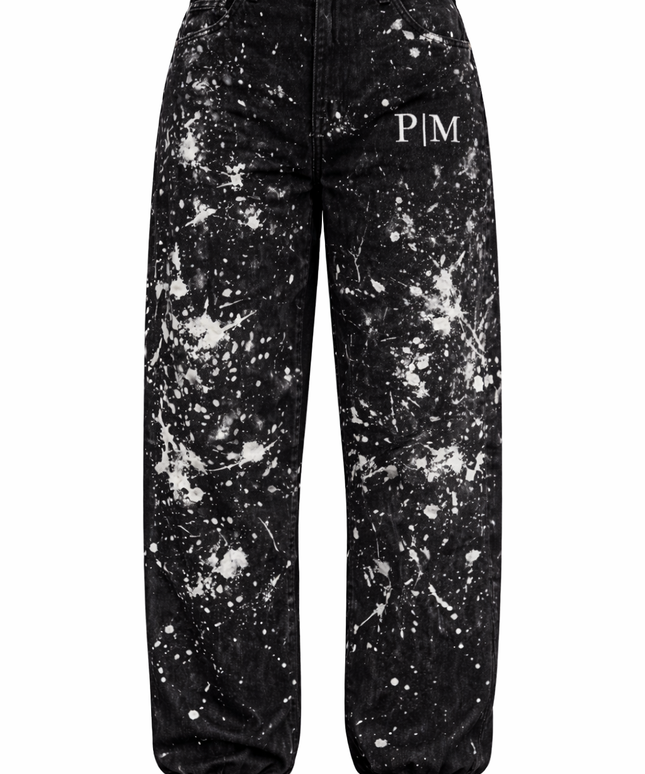 The P|M Atelier Splatter-Paint Denim Jogger