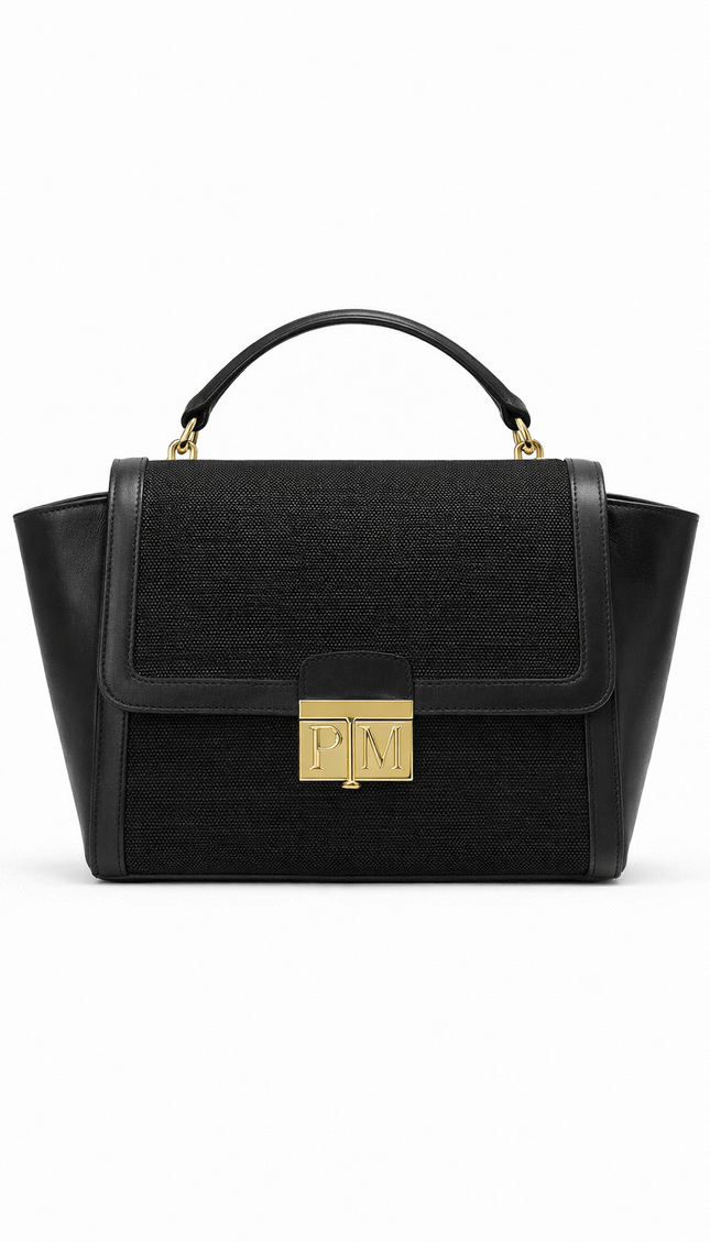 P|M ALLURE Top Handle - Noir Mixed-Media