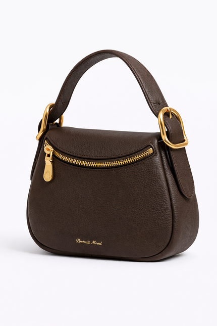 The P M Contour Saddle Bag Espresso Edition