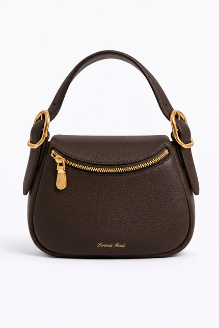 The P M Contour Saddle Bag Espresso Edition