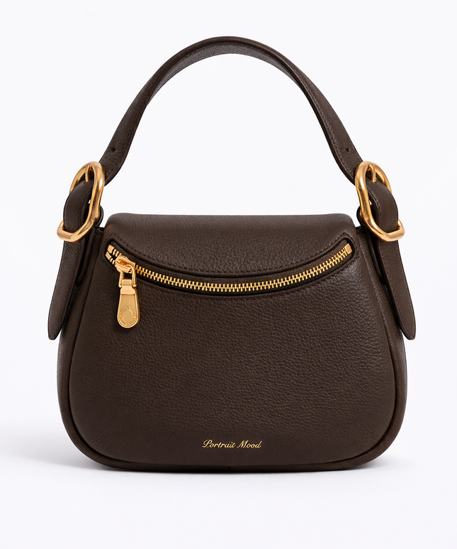 The P M Contour Saddle Bag Espresso Edition