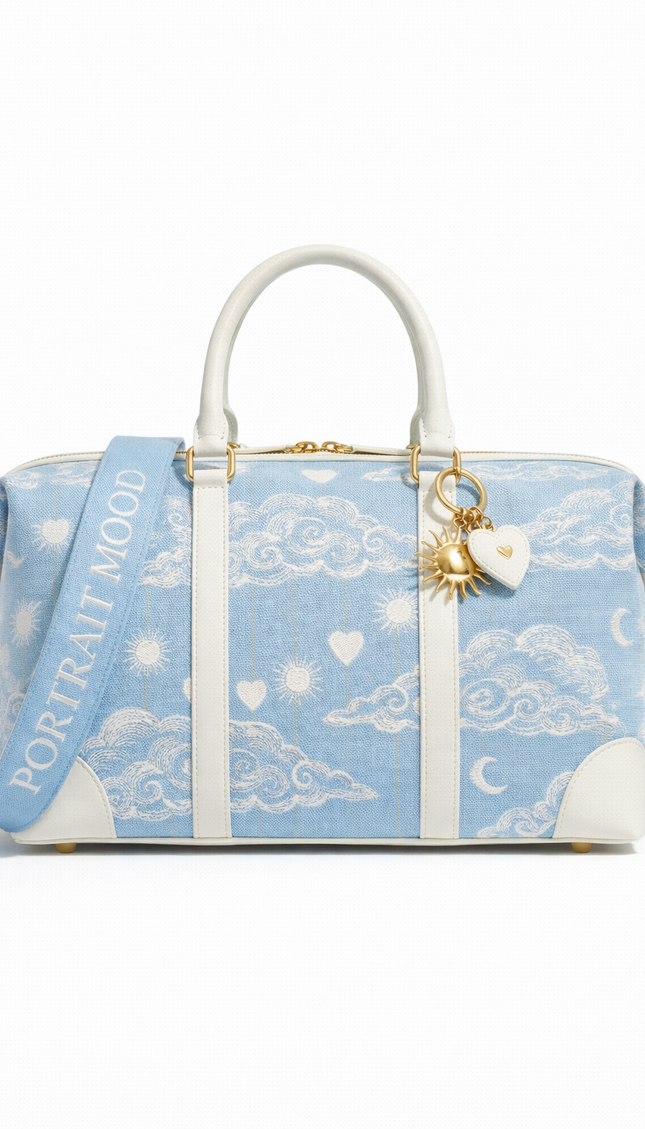 The P|M Odyssey City Duffle - Céleste Toile Edition