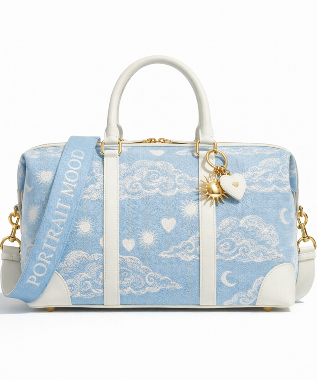 The P|M Odyssey City Duffle - Céleste Toile Edition