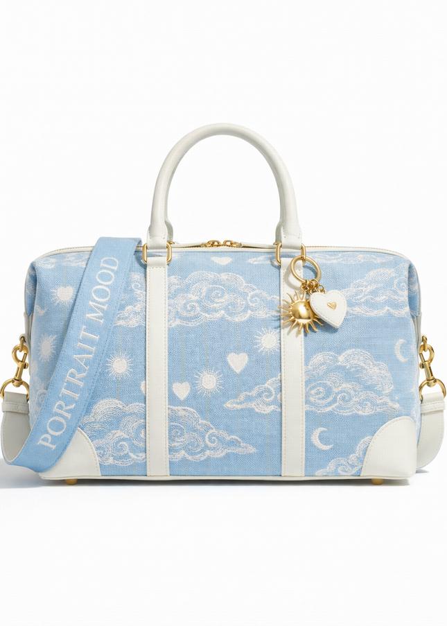 The P|M Odyssey City Duffle - Céleste Toile Edition