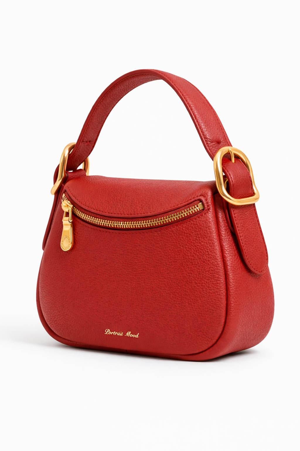 The P M Contour Saddle Bag Crimson Edition