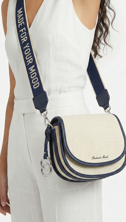 The P|M Nomad Saddle Bag - Riviera Canvas Edition