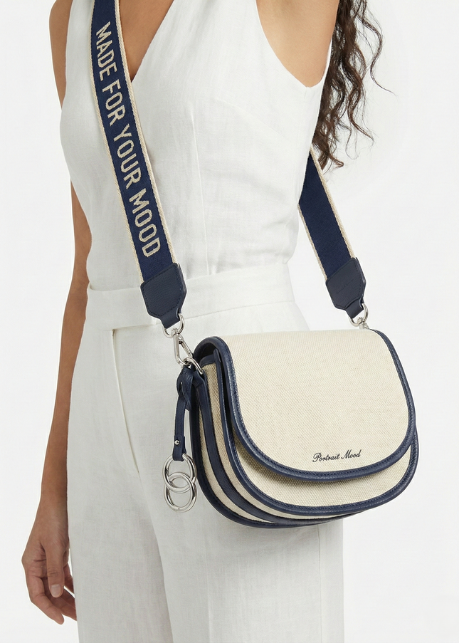 The P|M Nomad Saddle Bag - Riviera Canvas Edition