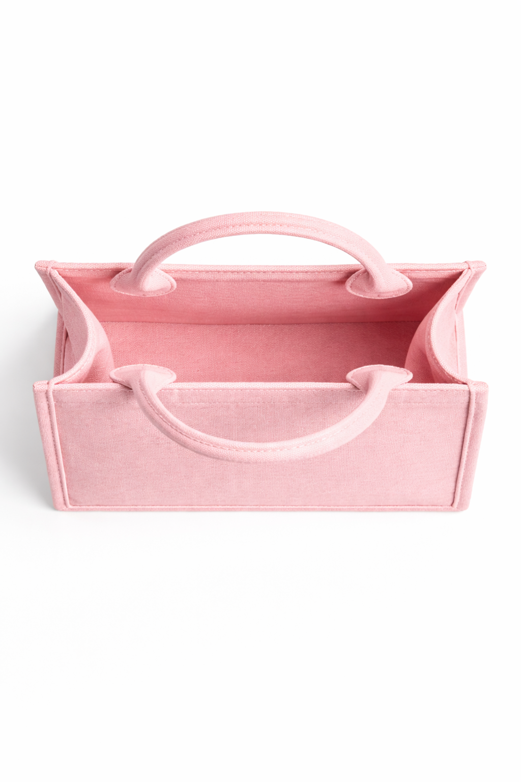 THE ÉGÉRIE No. 2 — CANVAS GRAND TOTE (BLUSH PINK)