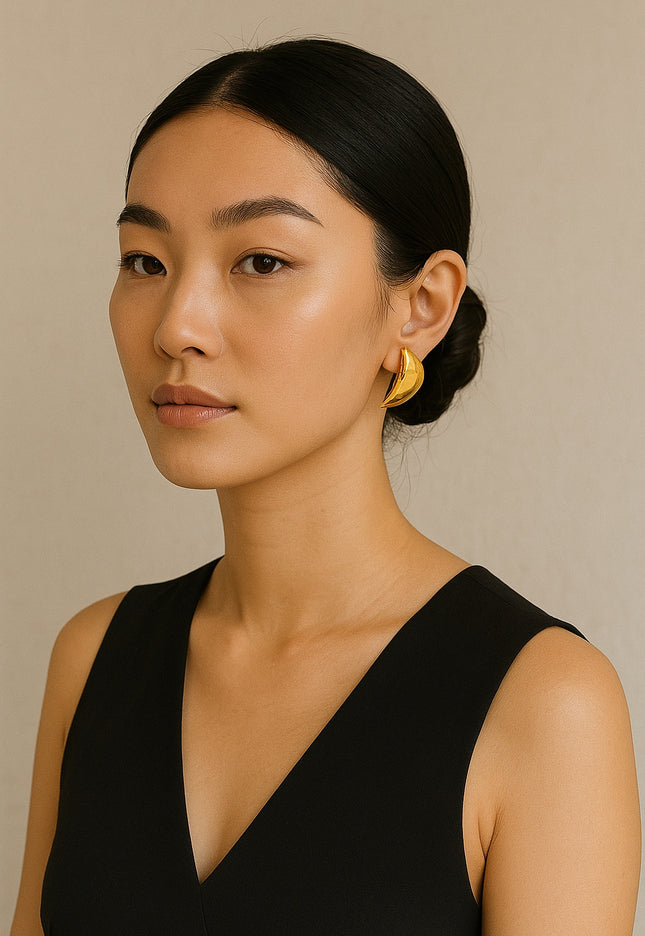 LUNAR ARC EARRINGS