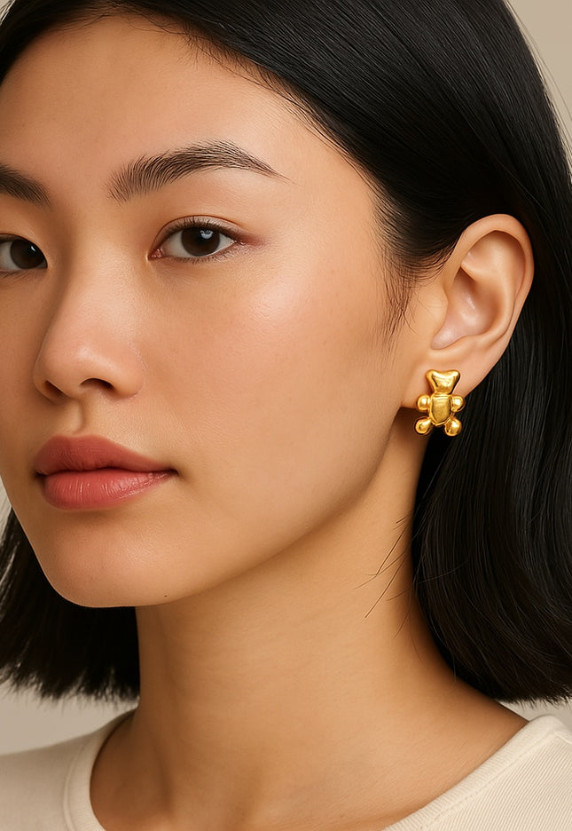 TEDDY CHARM EARRINGS