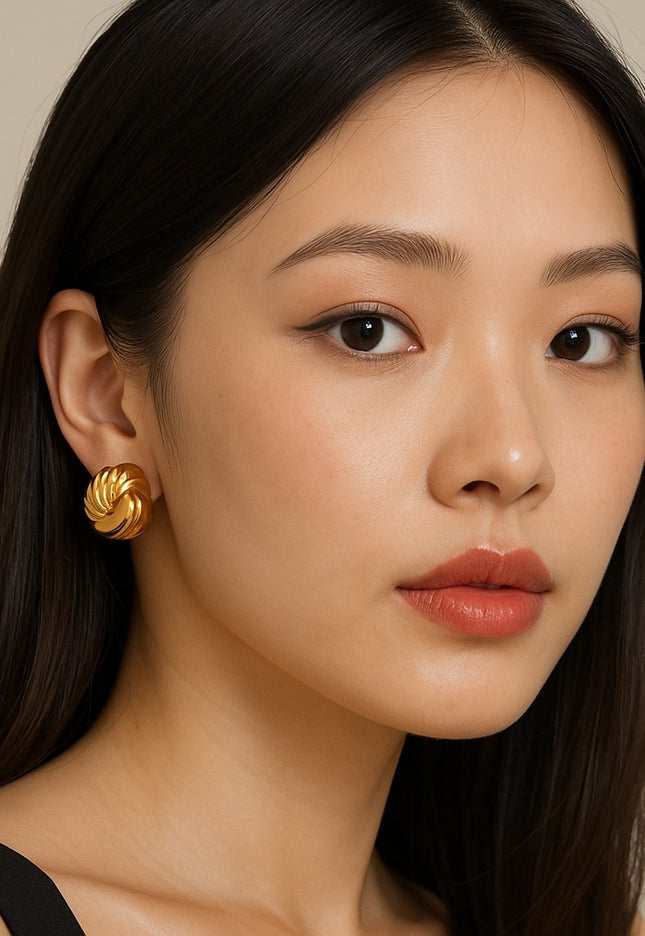 TWISTED AURA STUDS - EARRINGS
