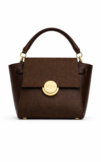 P|M GROUNDED Mini Top Handle - Vintage Espresso