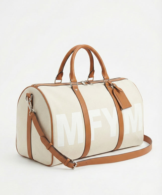 THE MFYM SIGNATURE TRAVEL DUFFEL