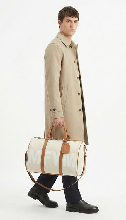 THE MFYM SIGNATURE TRAVEL DUFFEL