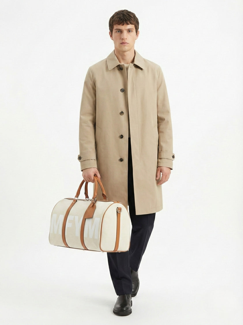 THE MFYM SIGNATURE TRAVEL DUFFEL