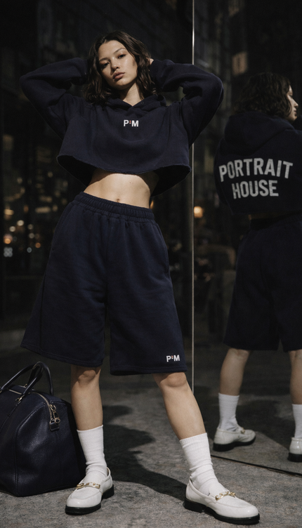 The P|M House Varsity Short - Navy Edition