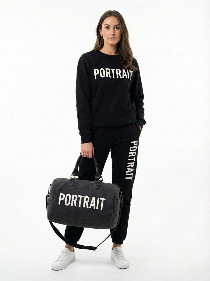 THE PORTRAIT VOYAGER DUFFEL – Charcoal Edition