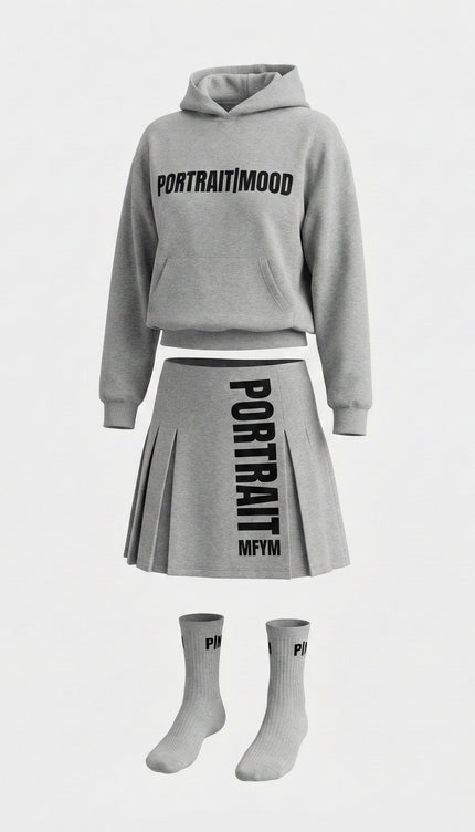 THE GREY SIGNATURE SKIRT SET