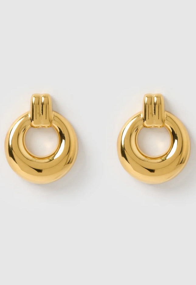 Power Loop Earrings – Bold, Rounded, Unapologetically You