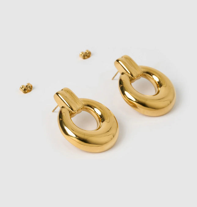 Power Loop Earrings – Bold, Rounded, Unapologetically You